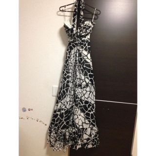 roberto cavalli パーティーロングドレス