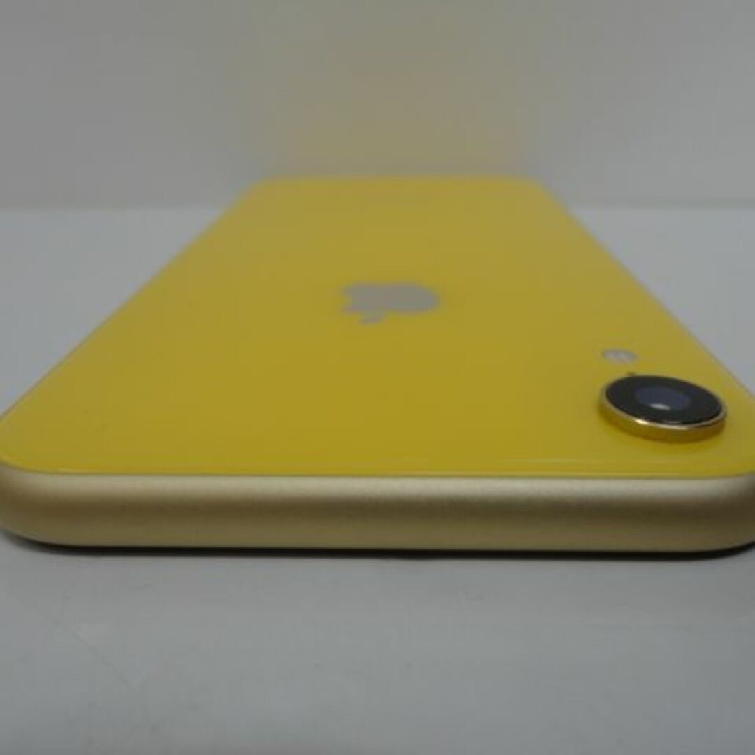 ジャンク iPhone XR 64GB 美品 電池92% イエロー