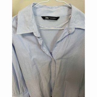 ザラ(ZARA)のzara ストライプシャツ(シャツ/ブラウス(長袖/七分))