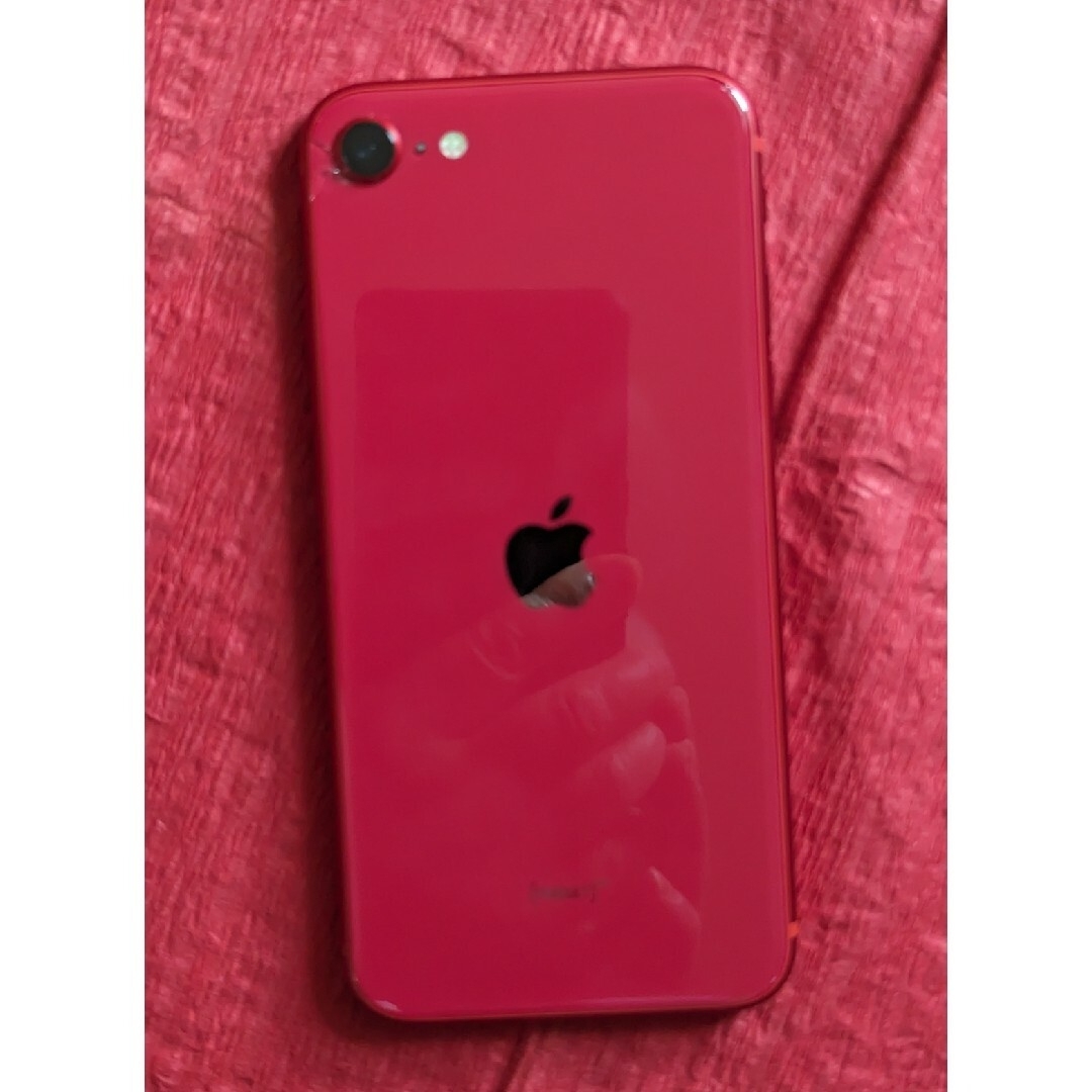 iPhoneSE2 64GB red SIMフリー シャッター無音 1