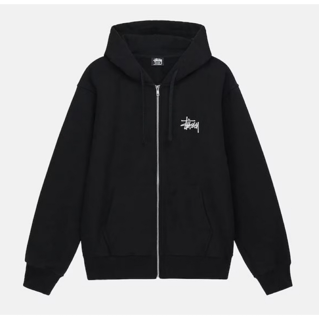 STUSSY ステューシー ベイシック フルジップ パーカー M