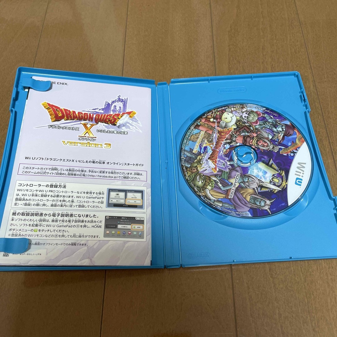 Wii U(ウィーユー)のドラゴンクエストX　いにしえの竜の伝承　オンライン Wii U エンタメ/ホビーのゲームソフト/ゲーム機本体(家庭用ゲームソフト)の商品写真