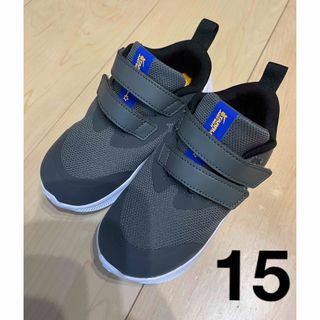 ナイキ(NIKE)のNIKE ナイキ　キッズ　スニーカー　スターランナー3 グレー　15(スニーカー)