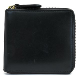 スロウ／SLOW 財布 ウォレット メンズ 男性 男性用レザー 革 本革 ブラック 黒  SO660G HERBIE round short wallet ハービー・ラウンドショートウォレット 小銭入れあり ラウンドジップ ラウンドファスナー(長財布)