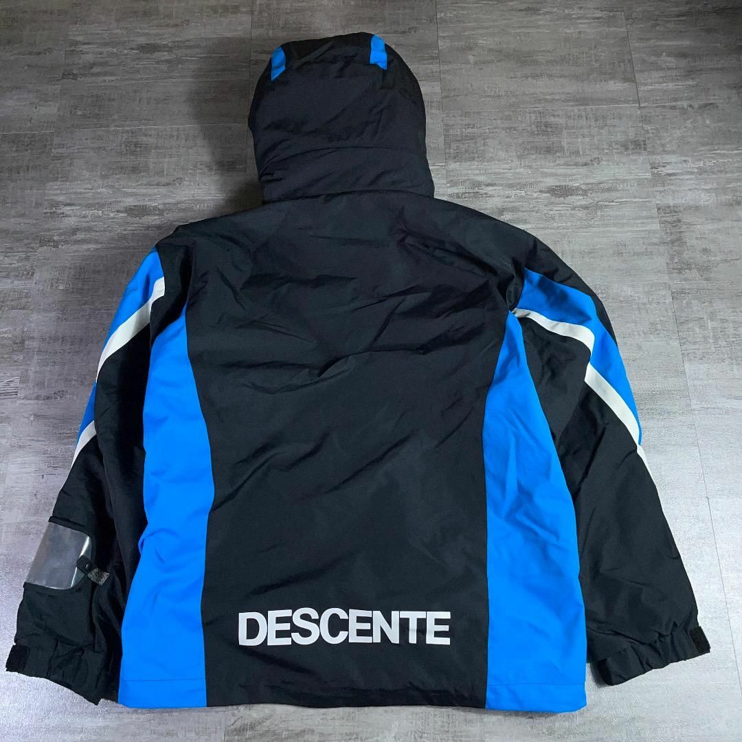 DESCENTE デサント スキーウェア メンズL 黒 スノーボード ウェア 8