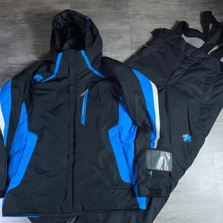 ▲DESCENTE/デサント スキーウェア スノボウェア Lサイズ セットアップ