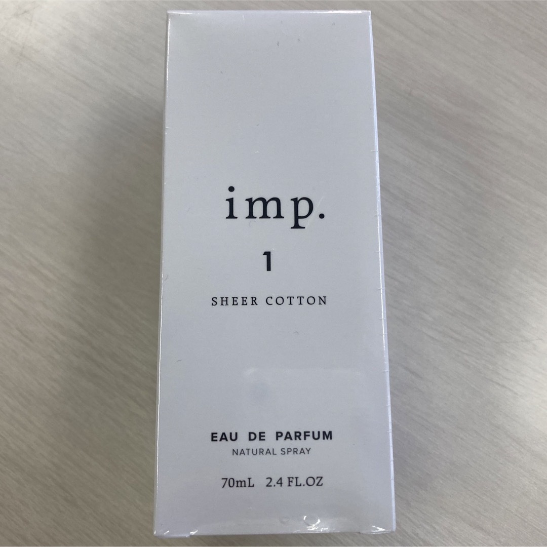 【新品未開封】imp.1  シアーコットン オードパルファム 70mL香水(女性用)