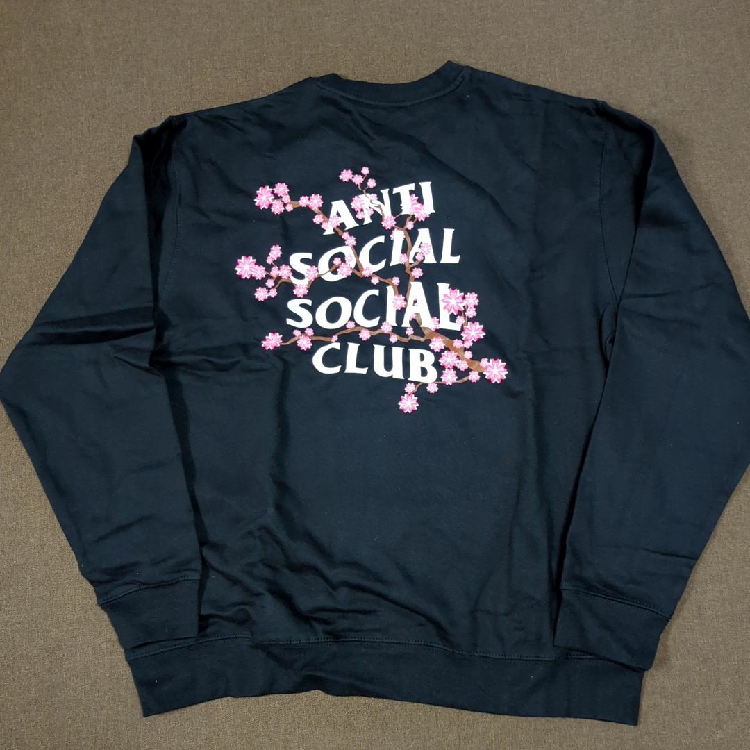 Lサイズ ASSC Cherry Blossum Black Sweat