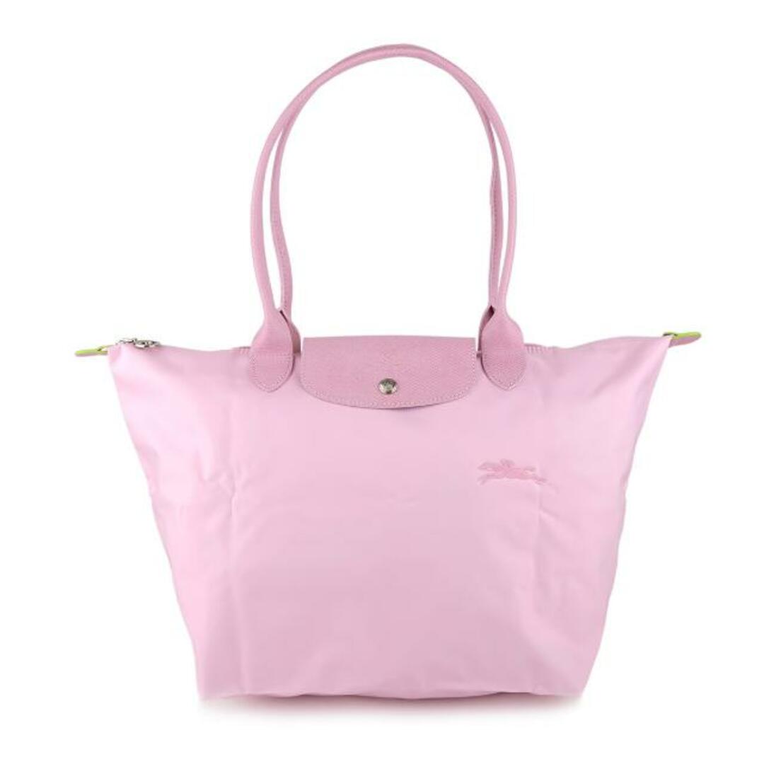 LONGCHAMP(ロンシャン)の新品 ロンシャン LONGCHAMP トートバッグ ル プリアージュ グリーン ショルダーバッグ Lサイズ ローズ レディースのバッグ(トートバッグ)の商品写真