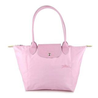 ロンシャン(LONGCHAMP)の新品 ロンシャン LONGCHAMP トートバッグ ル プリアージュ グリーン ショルダーバッグ Mサイズ ローズ(トートバッグ)