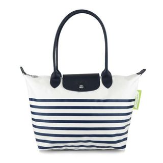 ロンシャン(LONGCHAMP)の新品 ロンシャン LONGCHAMP トートバッグ ル プリアージュ コレクション ショルダーバッグ Mサイズ マリン/ブラン(トートバッグ)