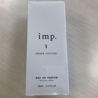 インプ(imp)の【新品未開封】imp.1  シアーコットン オードパルファム 70mL(香水(女性用))