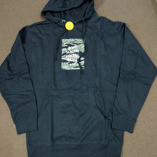 アンチソーシャルソーシャルクラブ(ANTI SOCIAL SOCIAL CLUB)の黒M ASSC TIGER CAMO BLK BOX HOODED(パーカー)