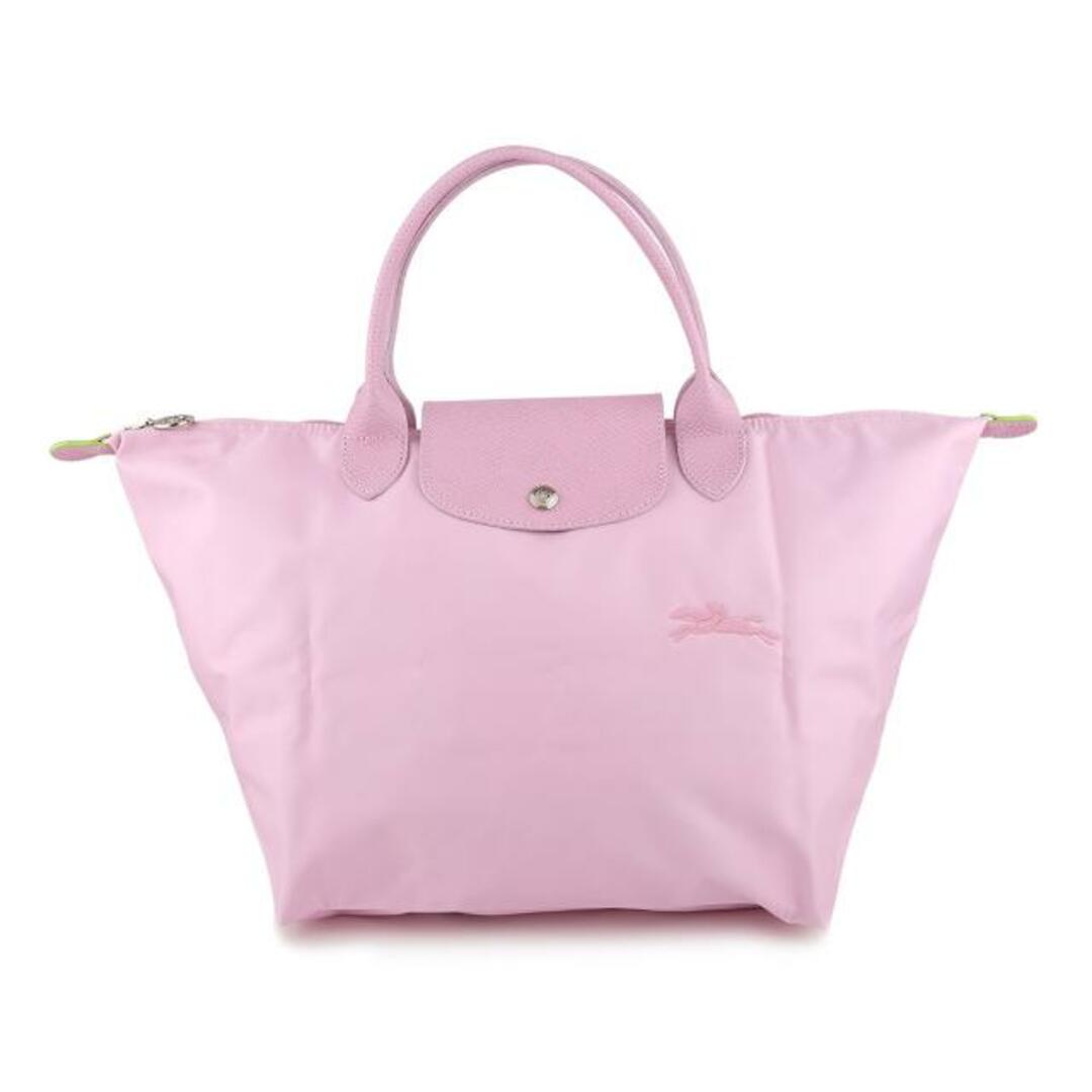 新品 ロンシャン LONGCHAMP ハンドバッグ ル プリアージュ グリーン トップハンドルバッグ Mサイズ ローズ約273gROSE本体