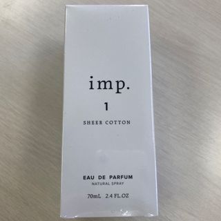 インプ(imp)の【新品未開封】imp.1  シアーコットン オードパルファム 70mL(香水(女性用))