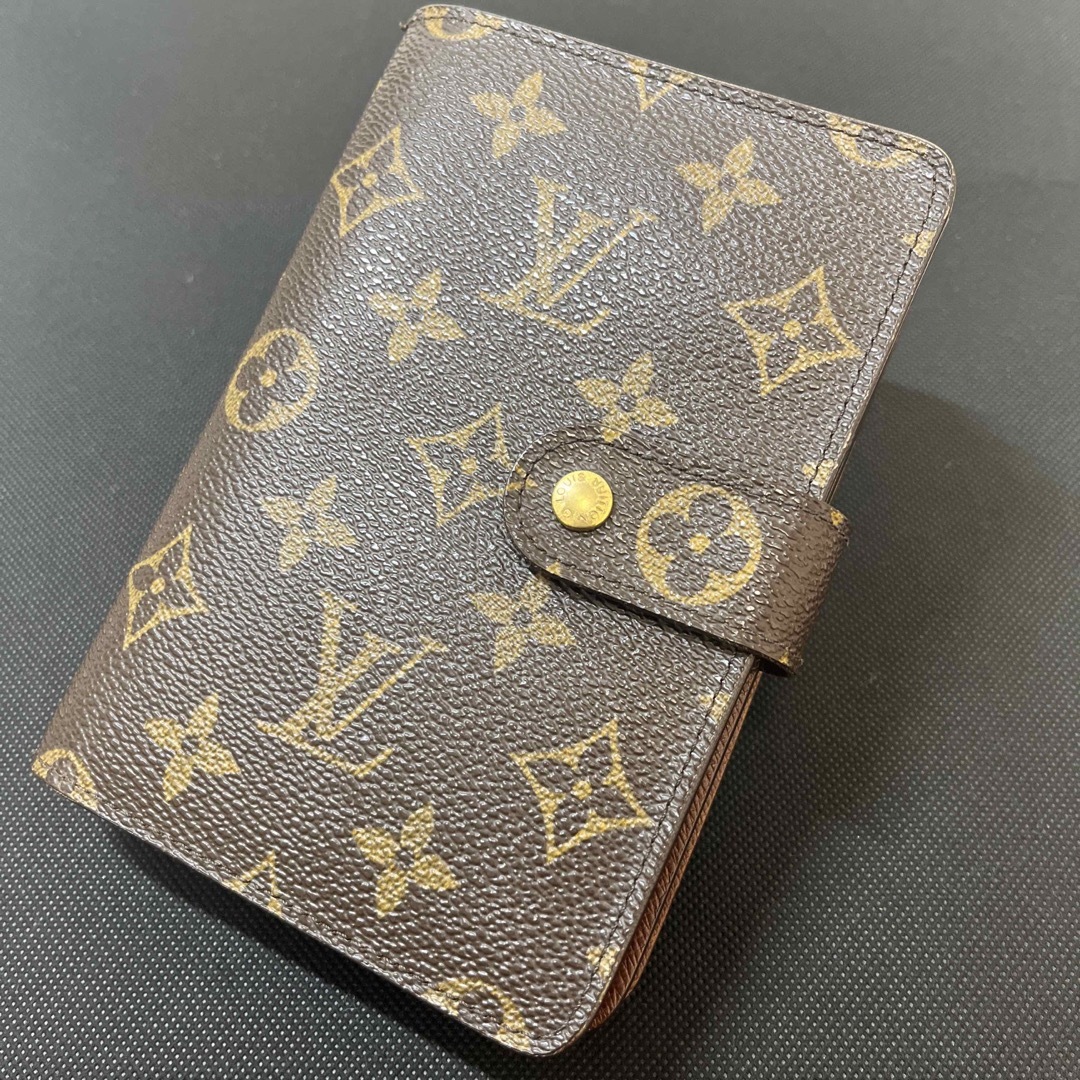 LOUIS VUITTON 財布 手帳型 ポルトパピエ ジップ モノグラムサイズ