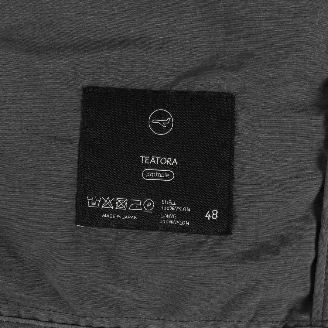 teatora  device coat packable 黒 サイズ48