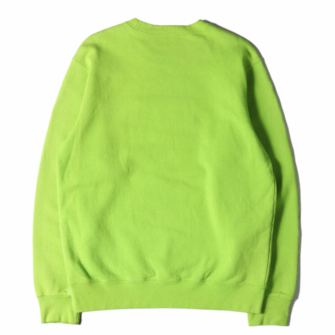 supreme cutout logo crewneck lime XL