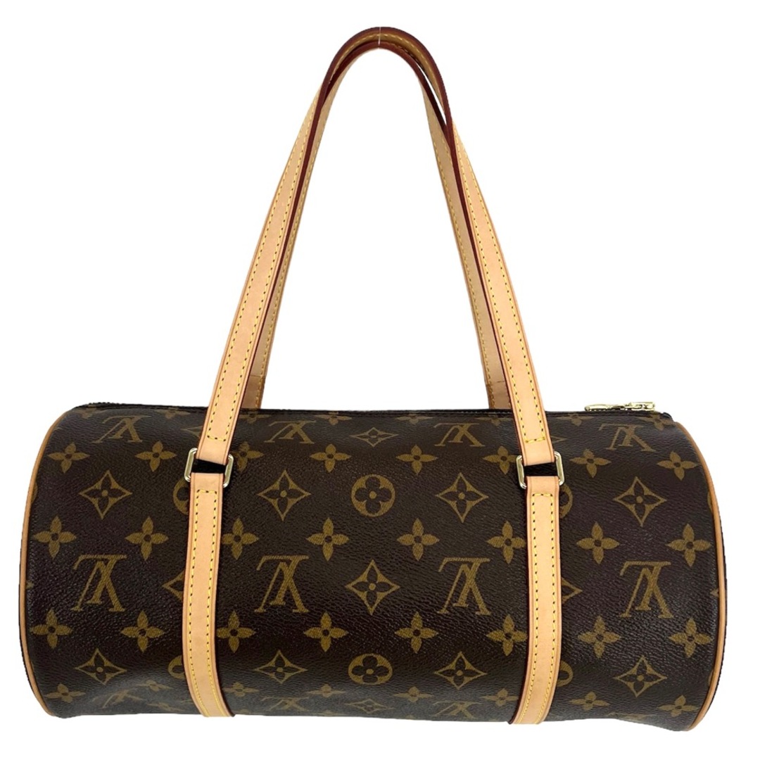 【限定価格】LOUIS VUITTON ルイヴィトン ハンドバッグ モノグラム パピヨン30 Papillon30 GM 旧型 ポーチ付き ブラウン 茶 鞄 かばん M51385    ゴールド金具 レディース 美品【品】