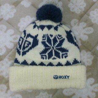 ロキシー(Roxy)の値下！ニット帽 ROXY スノボ(ニット帽/ビーニー)