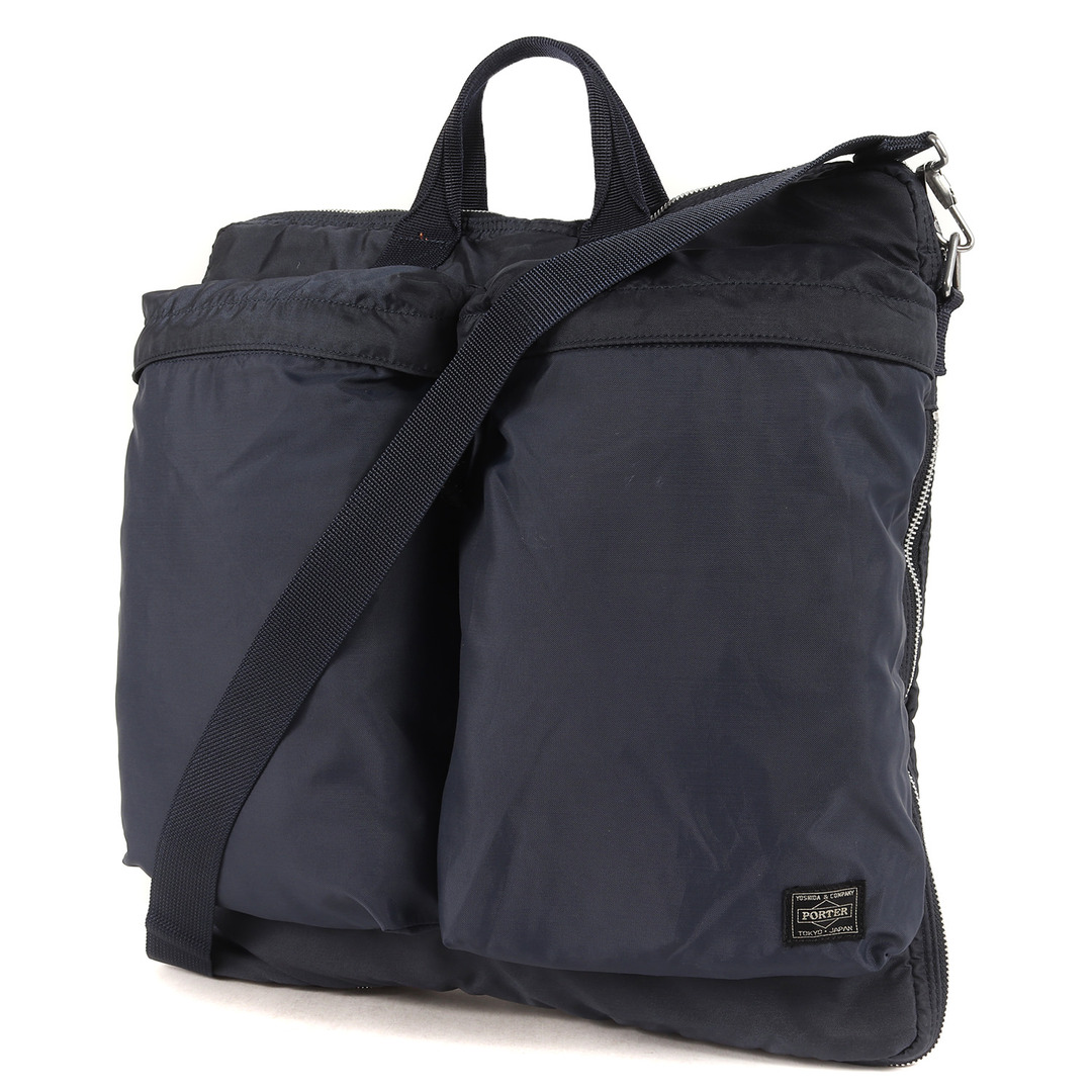 PORTER ポーター フォース 2WAY ヘルメットバッグ FORCE 2WAY HELMETBAG ネイビー 紺 S 吉田カバン ブランド カジュアル シンプル【メンズ】