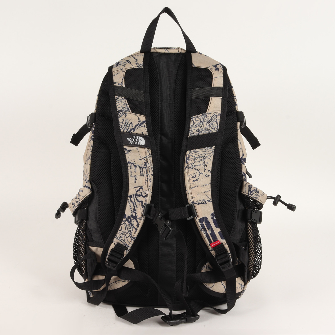 Supreme シュプリーム 12SS THE NORTH FACE ノースフェイス マップ柄 ホットショット バックパック Hot Shot Backpack ベージュ カバン コラボ【メンズ】 2