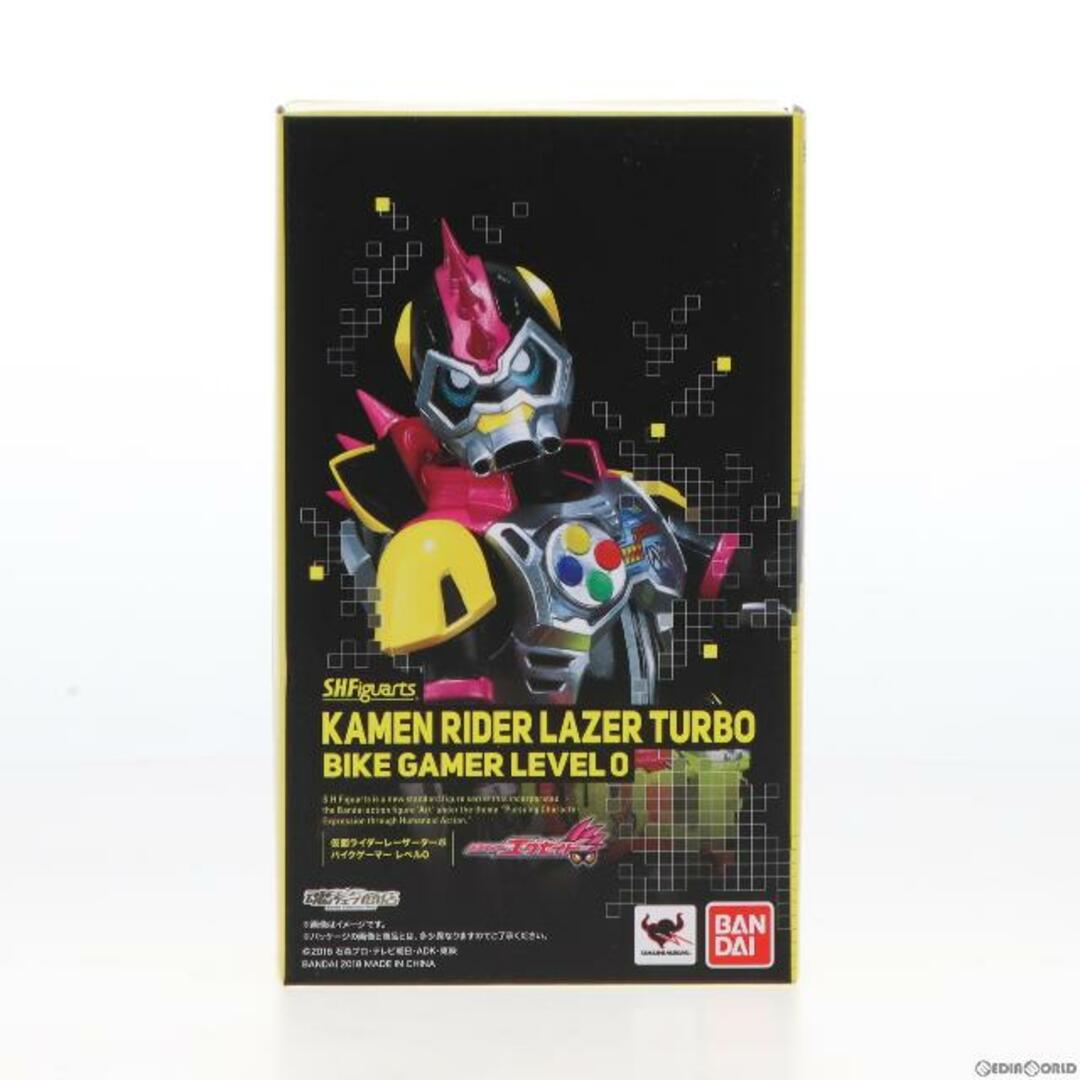 魂ウェブ商店限定 S.H.Figuarts(フィギュアーツ) 仮面ライダーレーザーターボ バイクゲーマー レベル0 仮面ライダーエグゼイド 完成品 可動フィギュア バンダイスピリッツ