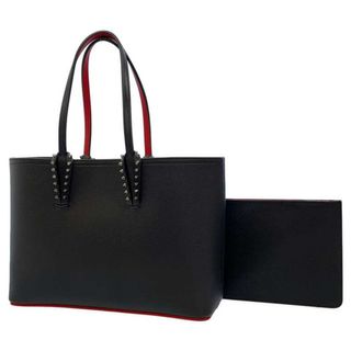 CHRISTIAN LOUBOUTIN クリスチャンルブタン CABAROCK SMALL ブラックトートバッグ イタリア正規品 新品 3205192 BK01