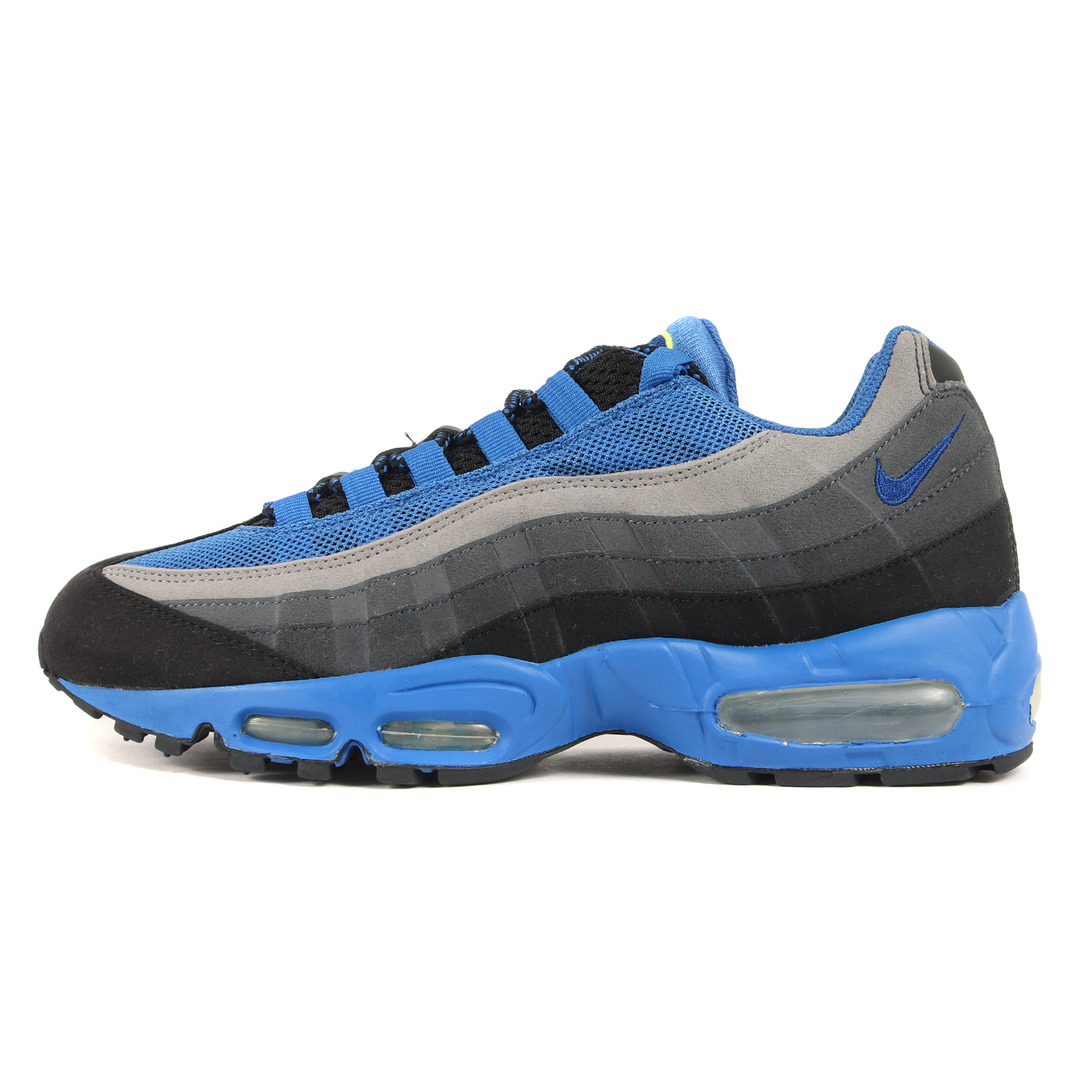 NIKE(ナイキ)のNIKE ナイキ サイズ:27.5cm AIR MAX 95 駅伝パック 神奈川大学カラー (616099-040) エアマックス95 ブラック バーシティロイヤル US9.5 ローカット スニーカー ランニング シューズ 靴【メンズ】 メンズの靴/シューズ(スニーカー)の商品写真