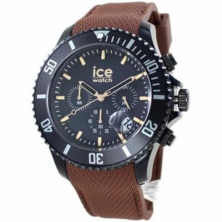 アイスウォッチ(ice watch)のアイスウォッチ 腕時計 メンズ レディース ブラックブラウン 44mm 防水 海外 旅行 出張 留学 ハワイ 沖縄 グアム レジャー ICEWATCH インスタ SNS 当店人気 実用的 ギフト 誕生日 プレゼント(腕時計(アナログ))