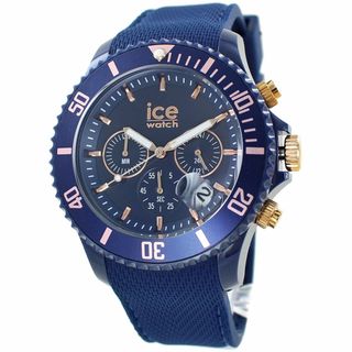 アイスウォッチ(ice watch)のアイスウォッチ 腕時計 メンズ レディース ブルー 44mm 防水 海外 旅行 出張 留学 ハワイ 沖縄 グアム レジャー ICEWATCH インスタ SNS 当店人気 実用的 ギフト 誕生日 プレゼント(腕時計(アナログ))