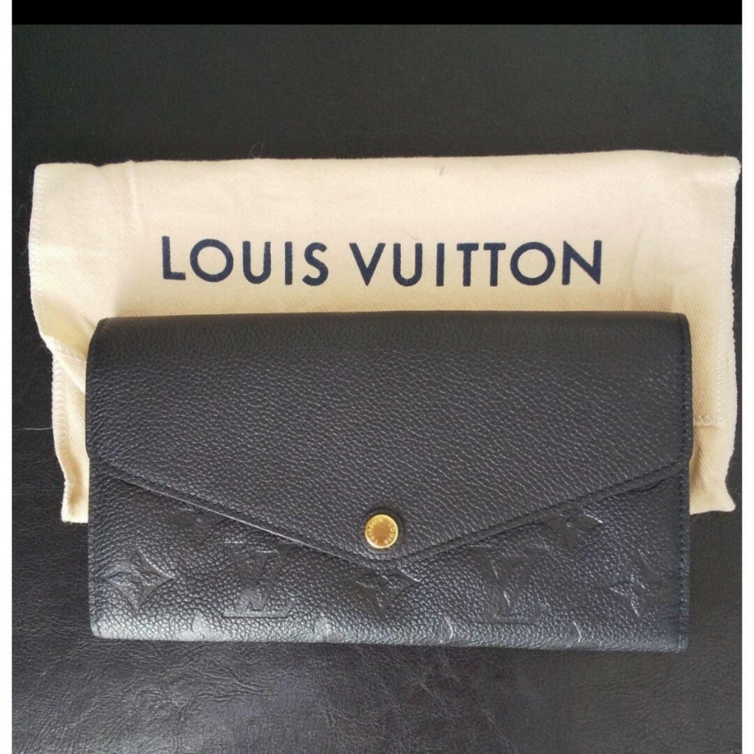 LOUISVUITTON　ポルトフォイユ・サラ長財布レザー皮革の種類