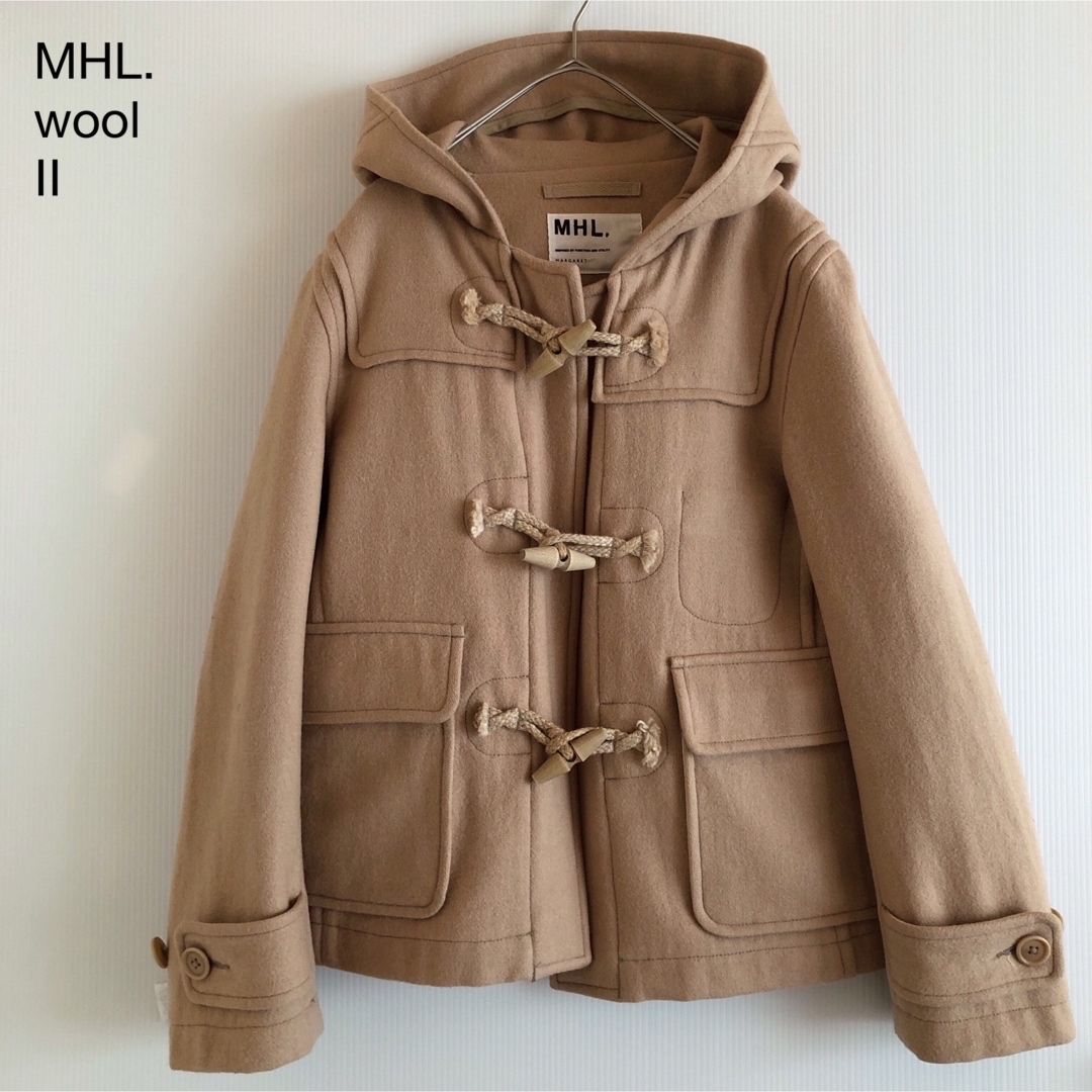 MHLMHL. BRITISH MELTON ウールダッフルコート