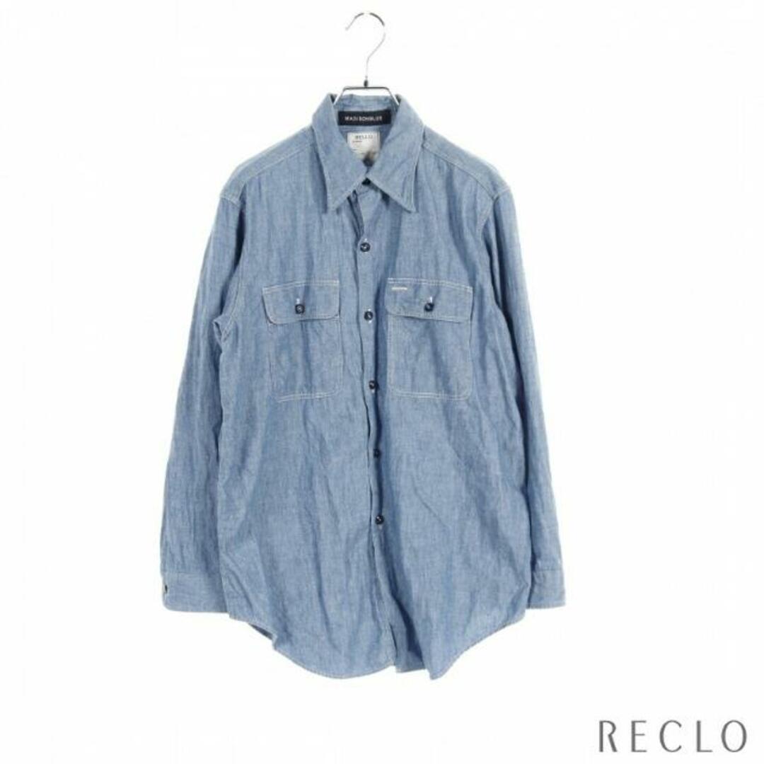 HAMPTON CHAMBRAY SHIRT シャツ コットン ブルー