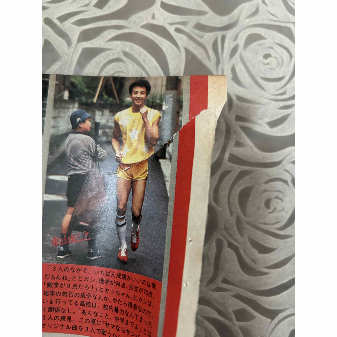 少年隊(ショウネンタイ)の少年隊　月刊明星　切り抜き　1983年〜1984年 エンタメ/ホビーのタレントグッズ(アイドルグッズ)の商品写真