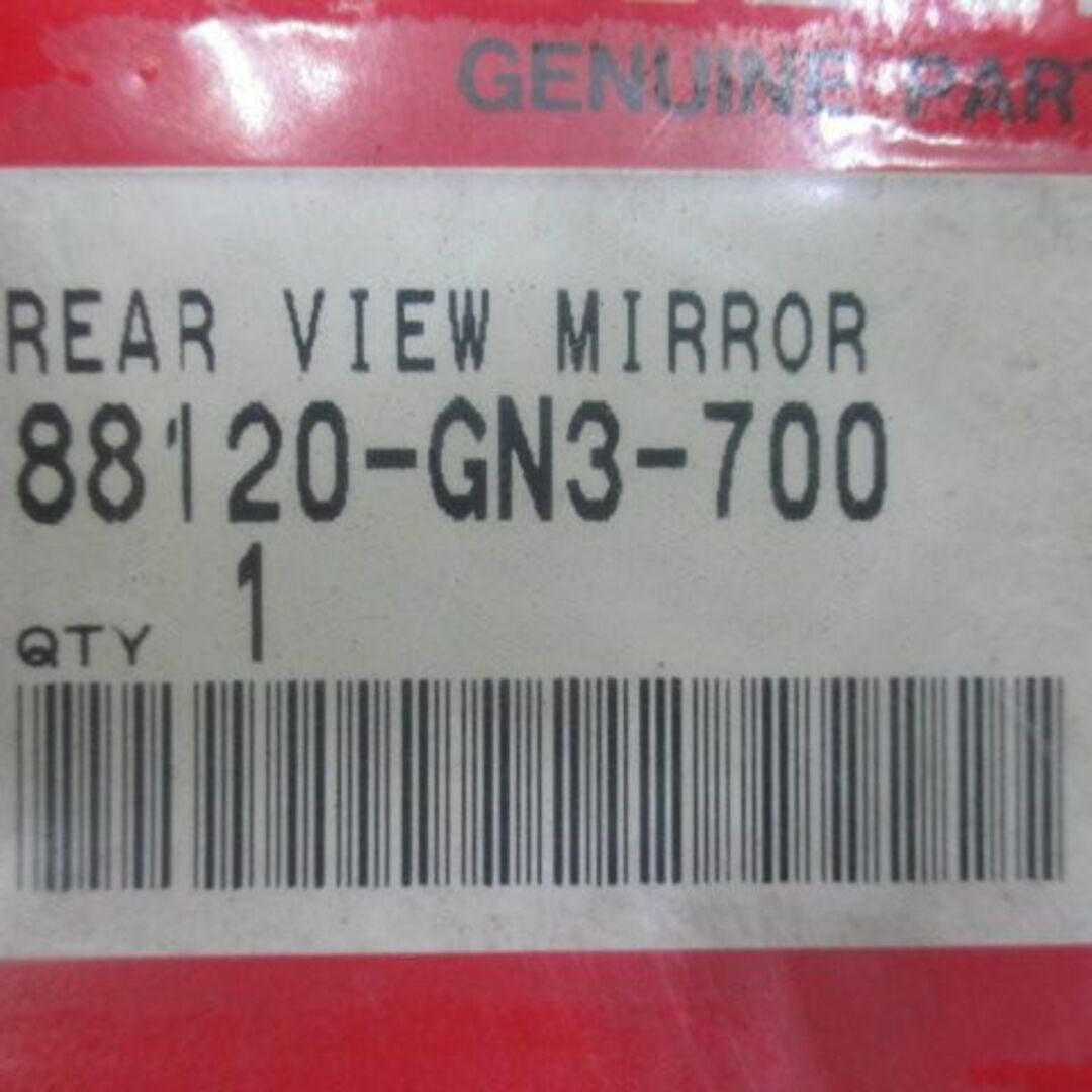 リード80SS リアビューミラー 88120-GN3-700 在庫有 即納 ホンダ 純正 新品 バイク 部品 HONDA 車検 Genuine:21836292