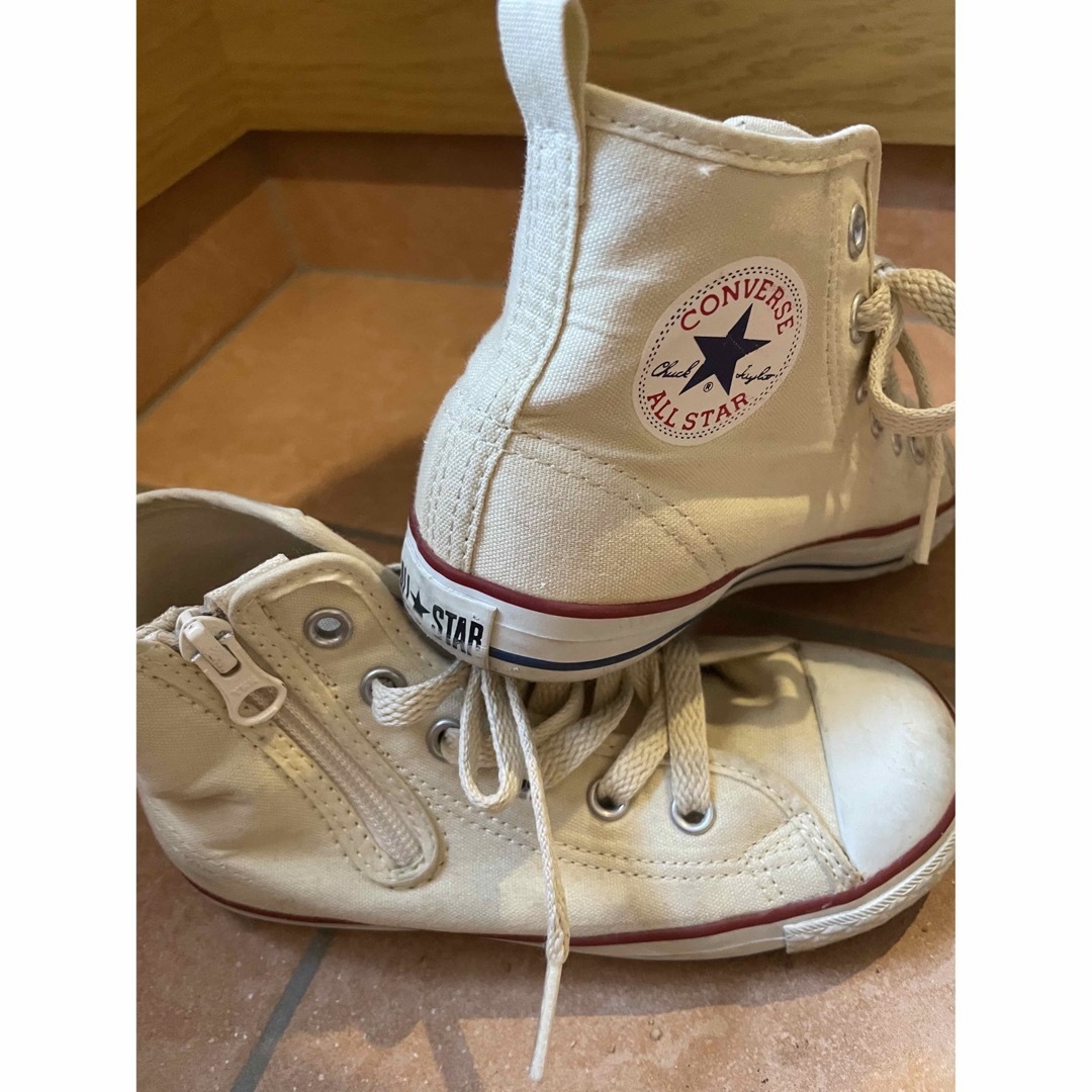 ALL STAR（CONVERSE）(オールスター)のconverse ハイカットスニーカー19cm キッズ/ベビー/マタニティのキッズ靴/シューズ(15cm~)(スニーカー)の商品写真