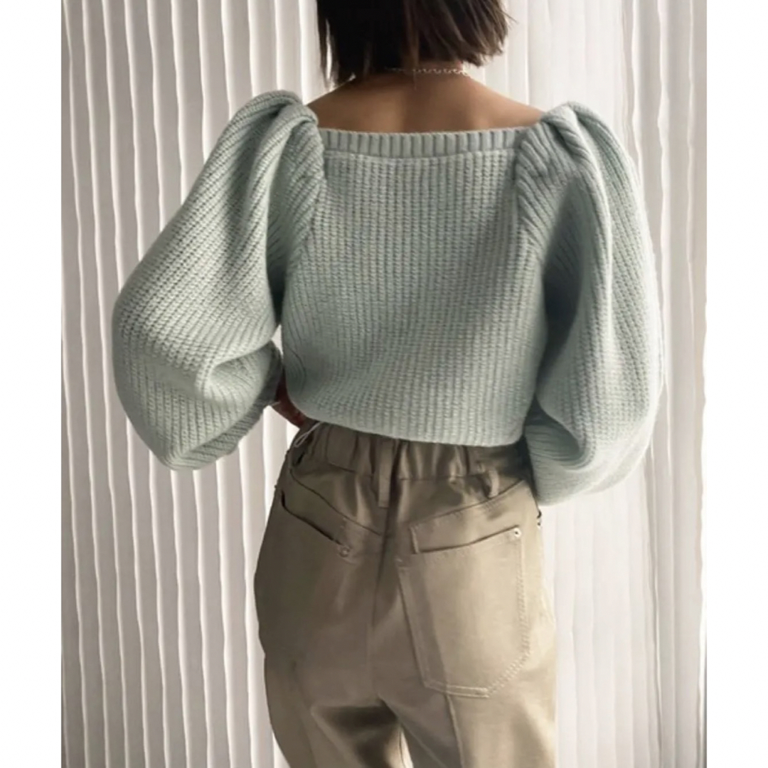 Ameri VINTAGE(アメリヴィンテージ)のameri 2WAY PUFF CARDIGAN レディースのトップス(カーディガン)の商品写真