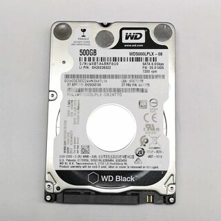 ウェスタンデジタル(Western Digital)のWDC WD5000LPLX 2.5インチ7mm厚 500GB HDD⑬(PCパーツ)