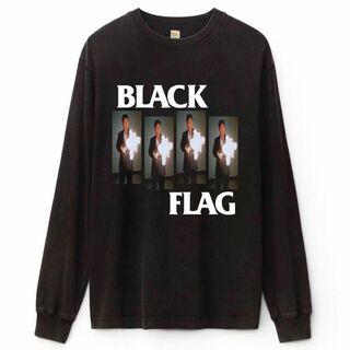 北野武 BLACK FLAG ロンＴ rap hiphop music(Tシャツ/カットソー(七分/長袖))
