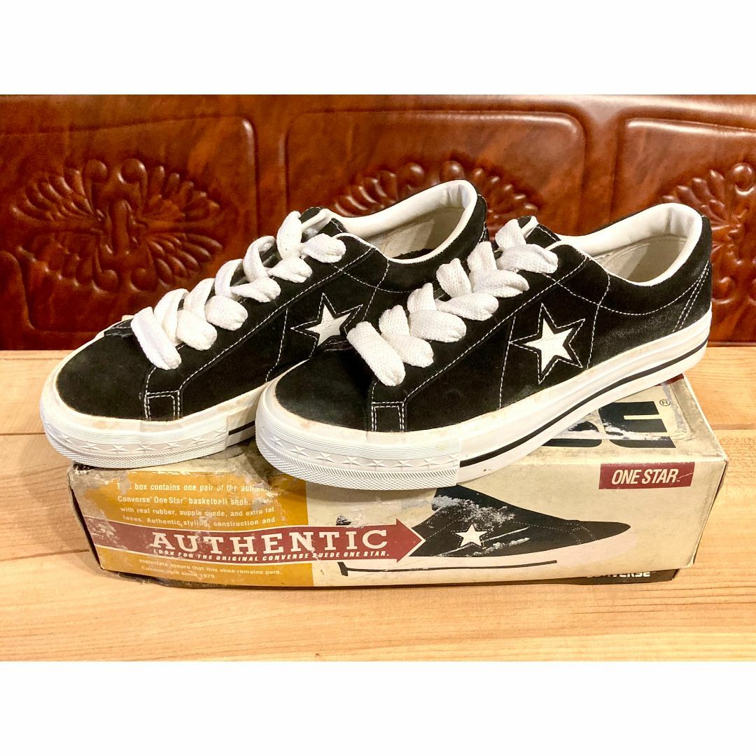CONVERSE - ★90s!希少レア!コンバース ワンスター スエード 黒 デッド 239★