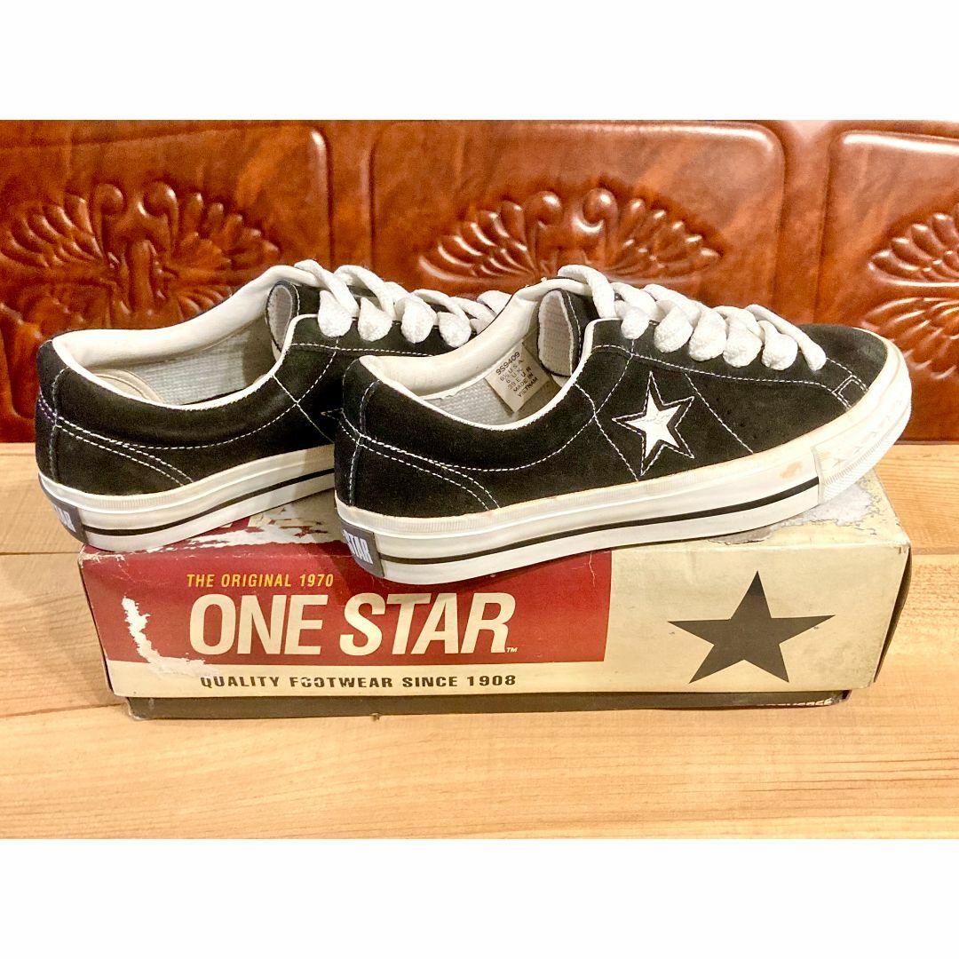 CONVERSE - ☆90s!希少レア!コンバース ワンスター スエード 黒 CONVERSE - ☆90s!希少レア!コンバース ワンスター スエード 黒