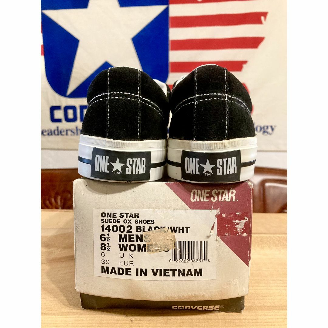 CONVERSE - ☆90s!希少レア!コンバース ワンスター スエード 黒 CONVERSE - ☆90s!希少レア!コンバース ワンスター スエード 黒