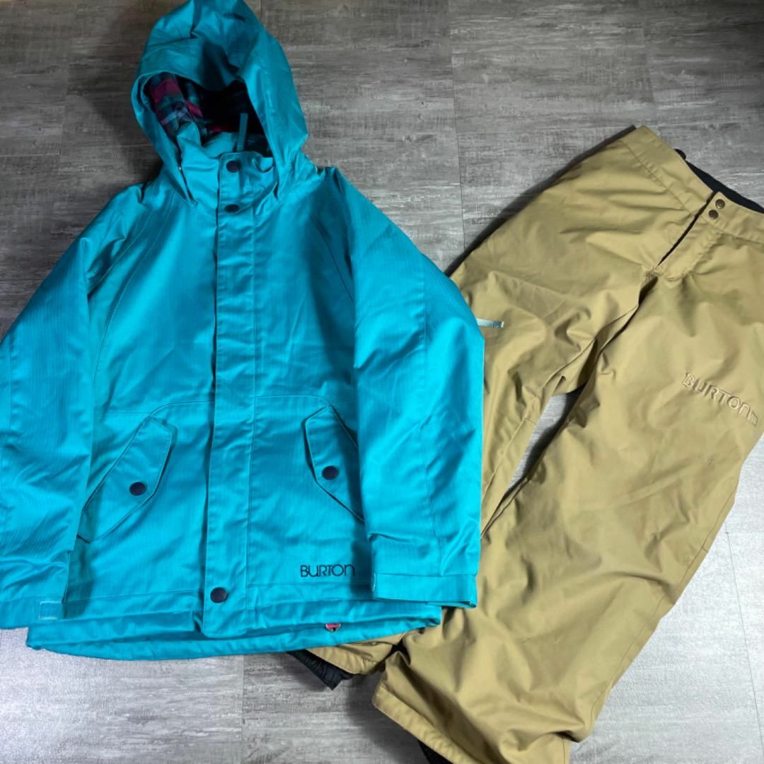 BURTON バートン スノーボードパンツ 水色 M