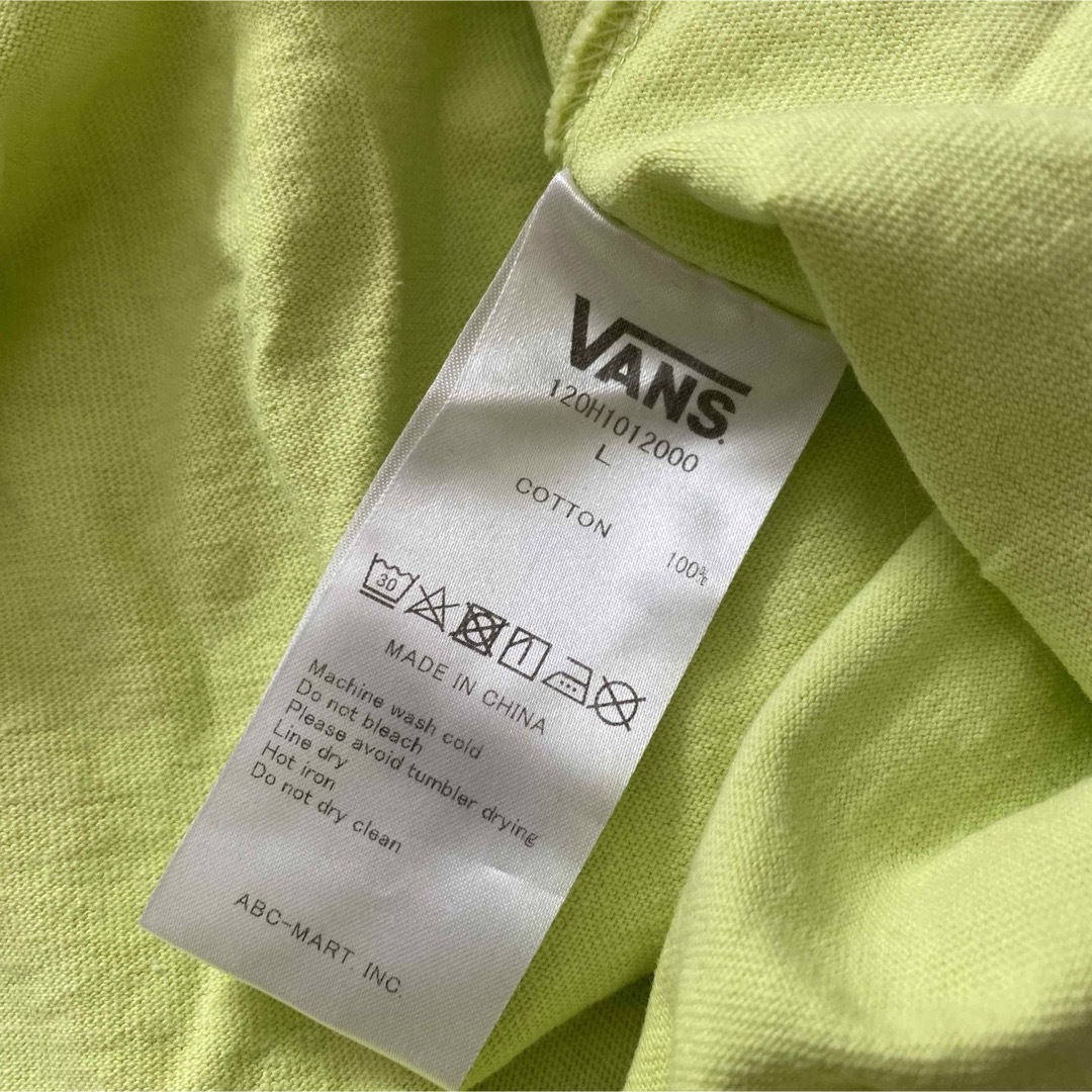 VANS(ヴァンズ)のVANS 半袖 Tシャツ イエロー メンズのトップス(Tシャツ/カットソー(半袖/袖なし))の商品写真