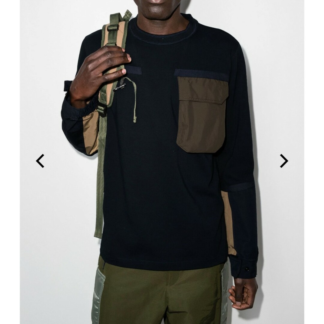 sacai サカイ 22SS SPORTS MIX L/S T-SHIRT 3-