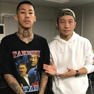 北野武 ロンＴ 長袖 rap hiphop music(Tシャツ/カットソー(七分/長袖))