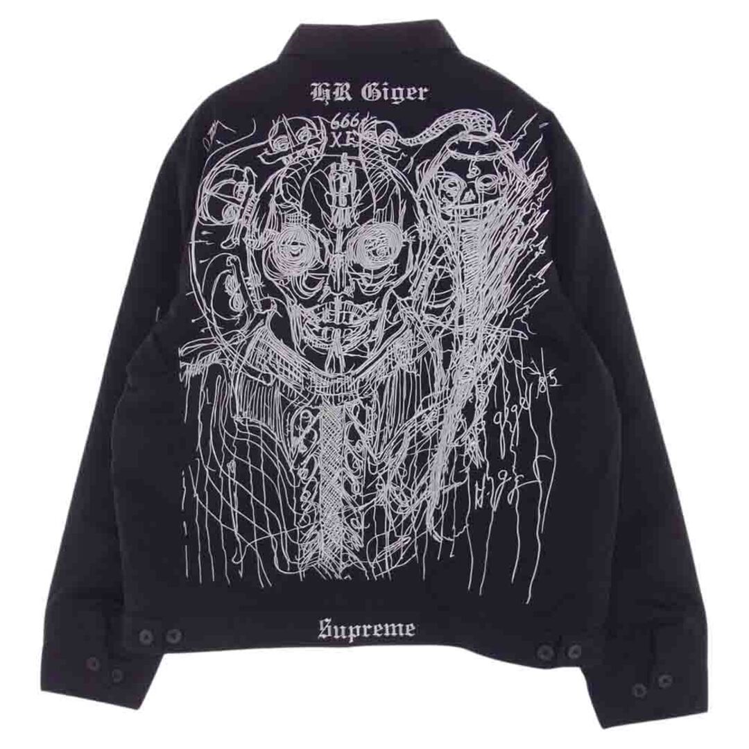 Supreme シュプリーム ジャケット 23AW H.R. Giger Embroidered Work Jacket ワーク ジャケット ブラック系 M【新古品】【未使用】