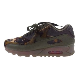 ナイキ(NIKE)のNIKE ナイキ スニーカー CU0675-300 AIR MAX 90 CROC CAMO エアマックス90 クロックカモ スニーカー モスグリーン系 27.5cm【中古】(スニーカー)