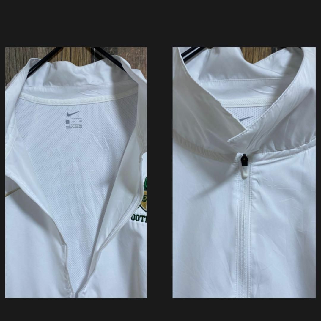 ナイキ ハーフジップ ナイロン ジャケット ロゴ 3XL 古着 長袖 アウター